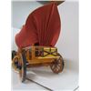 Image 5 : Wooden wagon Lamp with China Horses-Works (2 Horses )