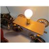 Image 9 : Wooden wagon Lamp with China Horses-Works (2 Horses )