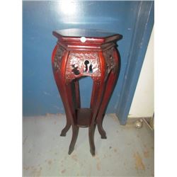 30" Tall Wooden Plant Stand