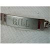 Image 3 : BRACELET - SPEIDEL USA - ENGRAVED "BILL"