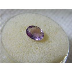 GEMSTONE - AMETHYST - OVAL FACETED - 9.2 X 6.8 X 3.7mm