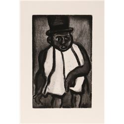 Georges Rouault, Bon Candidat Boudoubadabou, Aquatint