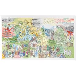 Raoul Dufy, Royal Society of London 1751, Lithograph