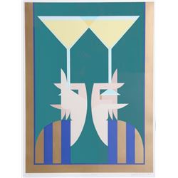 Giancarlo Impiglia, A Toast, Serigraph