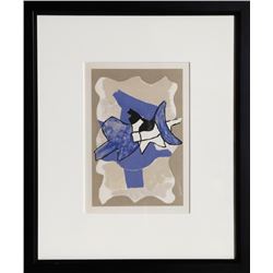 Georges Braque, La Nuit - La Faim 1, Lithograph