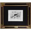 Image 1 : Marc Chagall, Man on Table from Les Ames Mortes (Nikolai Gogol), Etching