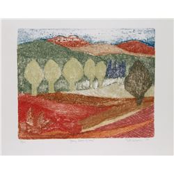 Ruth Kerkovius, Young Leaves of May, Lithograph