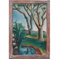 Sidney Presberg, In The Fog, Oil Painting