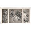Image 1 : Charles Klabunde, The Temptation of St. Anthony, Triptych of Etchings