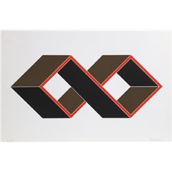 Wladimir Zwaagstra, Mobius - Brown, Screenprint