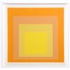 Image 1 : Josef Albers, Interaction of Color: Homage to the Square (Yellow), Silkscreen