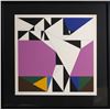 Image 1 : Walter Allner, Geometric Abstract Serigraph