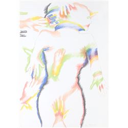 Marisol Escobar, Rainbow People, Lithograph