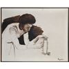 Image 1 : T. Campbell, Woman Fixing Necklace, Oil Painting