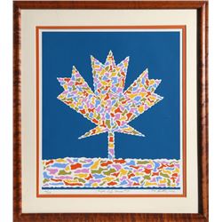 Max Epstein, Maple Leafs Forever #7, Screenprint