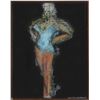 Image 1 : Walter Gutman, Cirker: Female Figure, Pastel