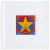 Image 1 : Robert Indiana, Star of Hope, Enamel on Metal