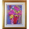 Image 1 : Peter Max, Zero Prism, Acrylic over Lithograph