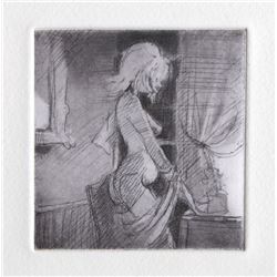 Lisa Yuskavage, Grace, Aquatint Etching