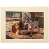 Image 1 : Disney Studios, Ever Chase Chickens - Lady and the Tramp, Offset Lithograph