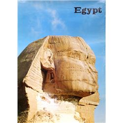 Egypt - Sphinx, Travel Poster