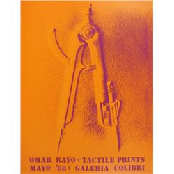 Omar Rayo, Tactile Prints - Galeria Colibri, Poster