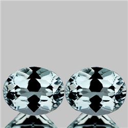 Natural Sky Blue Aquamarine Pair 11x9 MM - FL