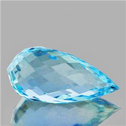 Natural Sky Blue Topaz 14.86 MM - FLawless