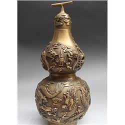 Antique Chinese Dragon Wine Tea Pot