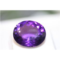 Natural Purple Amethyst 25.01 Carats - Flawless