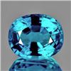 Image 1 : Natural AAA Electric Blue Zircon 3.07 Ct Flawless