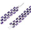 Image 2 : Natural  AAA Intense Purple Amethyst 103 Cts Bracelet