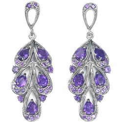 NATURAL PURPLE AMETHYST Earrings
