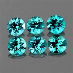 Natural  Brazil Greenish Blue Apatite 4.30 MM -VVS1