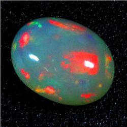 Natural Ethopian White Opal 6.28 Carats