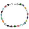 Image 1 : Natural EMERALD RUBY SAPPHIRE Bracelet