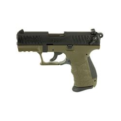 WAL P22QD 22LR 3.4" MIL GREEN 10RD