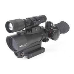 BSA TACT WPN 30MM RD W/RD LSR & LGHT