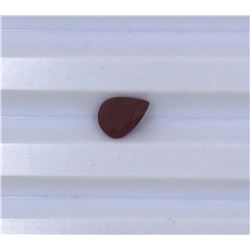 1.21ct Ruby Pear cut