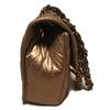 Image 2 : Chanel Quilted Bonze Leather Classic Flap Shoulder Bag