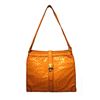 Image 1 : Vintage Mark Cross Tan Ostrich Shoulder Bag