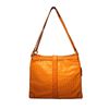 Image 2 : Vintage Mark Cross Tan Ostrich Shoulder Bag