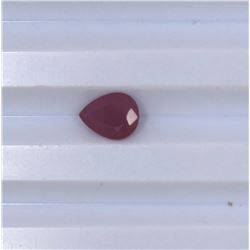 1.2ct Ruby Pear cut