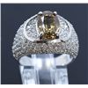 Image 3 : 3.40ct Alexandrite 18K White Gold Ring