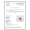 Image 3 : 1.85CT NATURAL COLOR CHANGE GARNET 14K WHITE GOLD RING