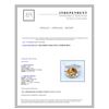 Image 3 : 14K WHITE GOLD RING:7.84g/Diamond:0.2ct/Citrine:2.7ct