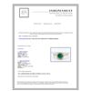 Image 3 : 0.97CT NATURAL COLOMBIAN EMERALD 14K Y/G RING