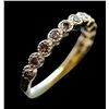 Image 2 : 0.65ct Natural Red Diamond 18K Rose Gold Ring
