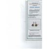 Image 3 : 2.57ct Red Sapphire 14K white Gold Earring