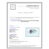 Image 3 : 1.33CT NATURAL CEYLON PINK SAPPHIRE 14K WHITE GOLD RING